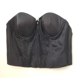 Black Bra Short Corset Bra Top